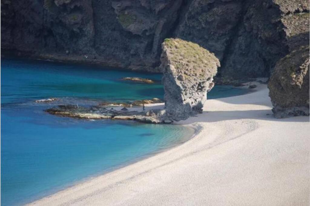 Atico Con Encanto En Cabo De Gata. A 100M De La Playa. Carboneras Exteriér fotografie